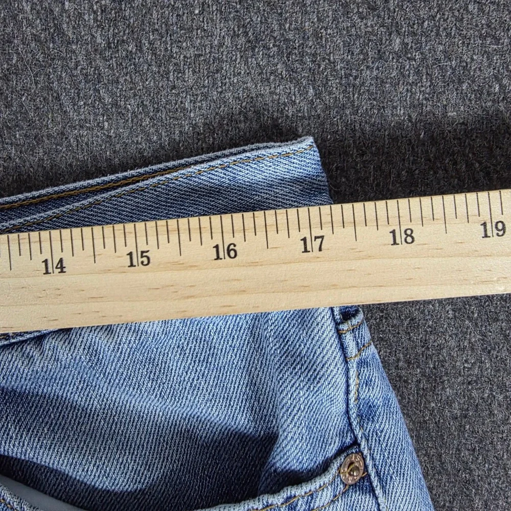 Levis 505 Regular Fit Jeans Mens 36x30 Measures 34x28.5 Blue‎ Straight Leg Denim